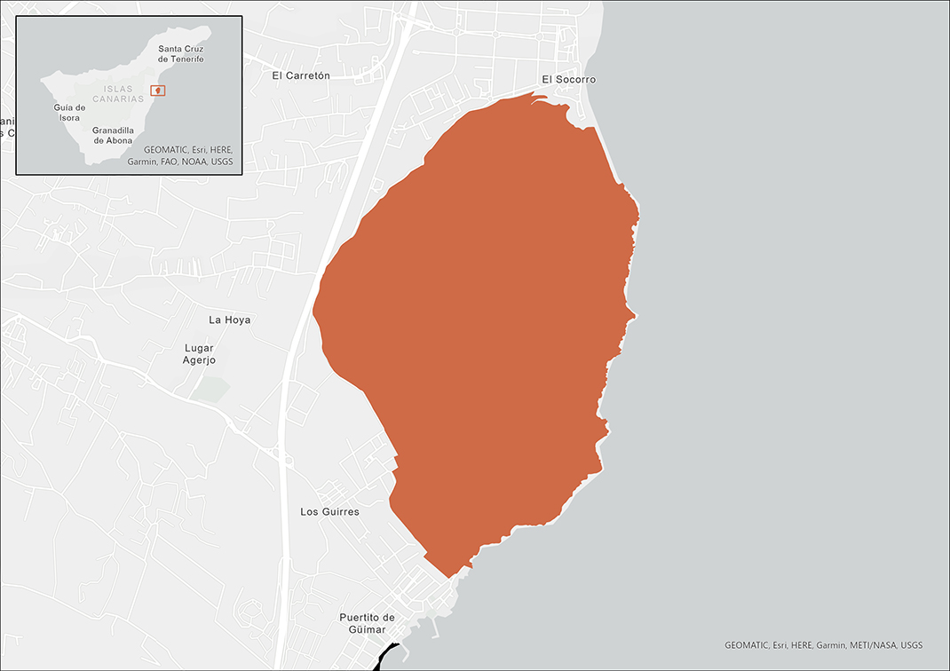 El Malpaís de Güímar es uno de los rincones más populares del sur de Tenerife.