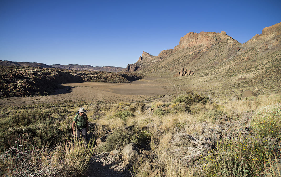 Anaga - Chasna section from Degollada de Guajara to Parador de las Cañadas