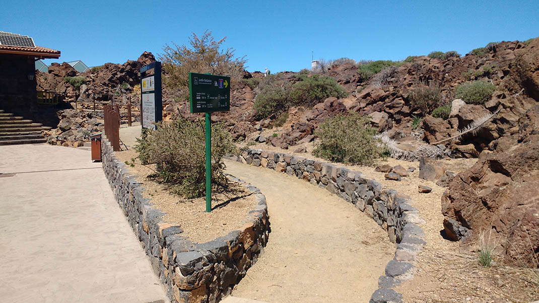 Sendero accesible Jardín Botánico Circular