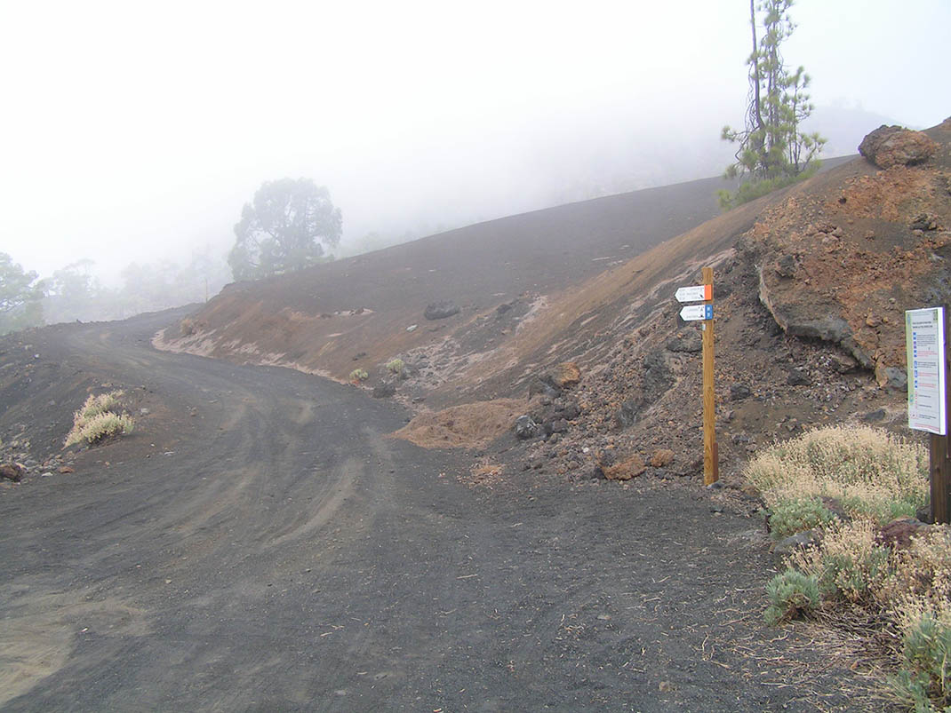 20.- Pista de Arenas Negras y Pista de Montaña Cascajo